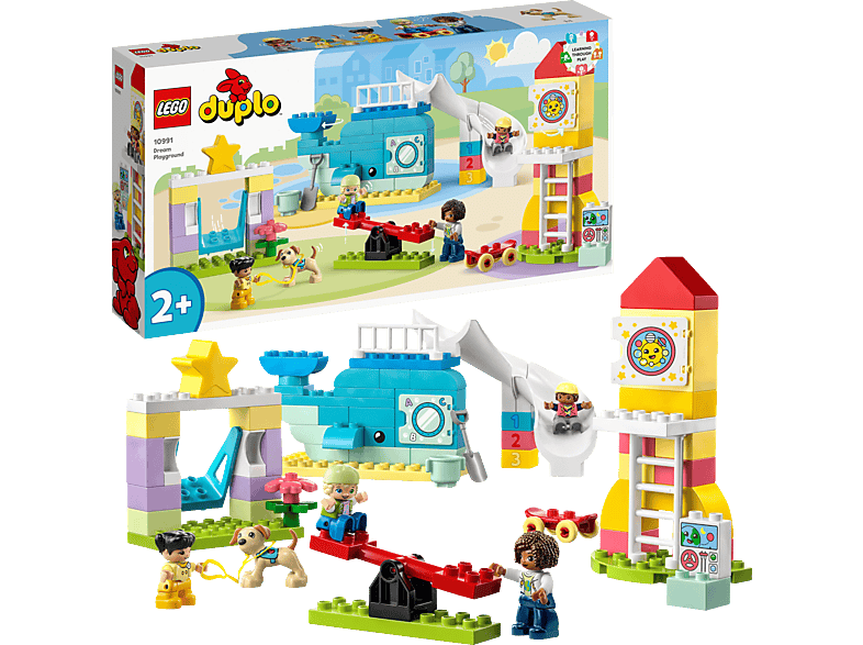 10991 LEGO Bausatz, Mehrfarbig DUPLO Traumspielplatz
