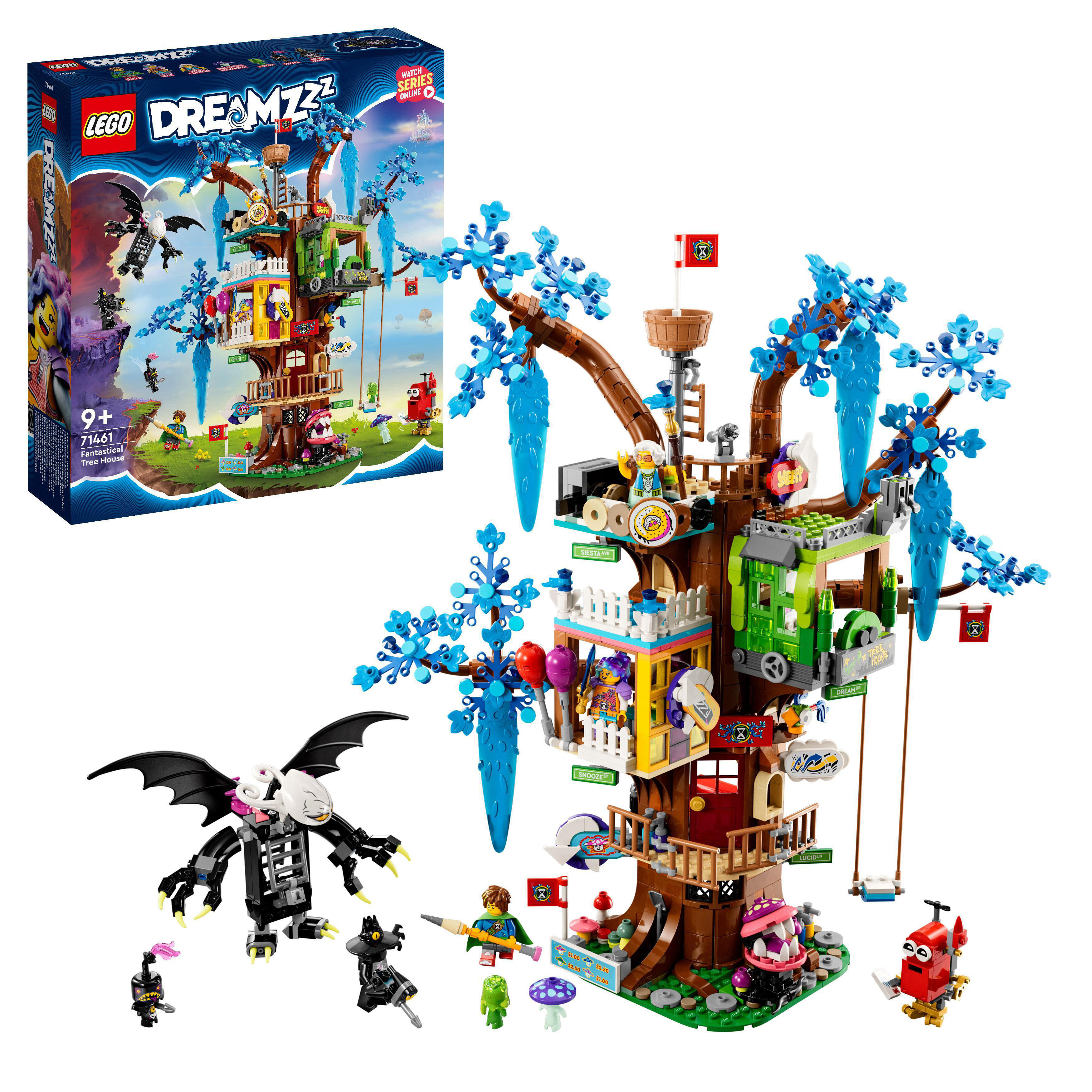 LEGO 71461 Bausatz, Fantastisches Baumhaus Mehrfarbig DREAMZzz