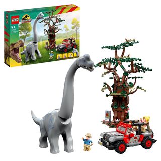LEGO Jurassic Park 76960 Entdeckung des Brachiosaurus Bausatz, Mehrfarbig