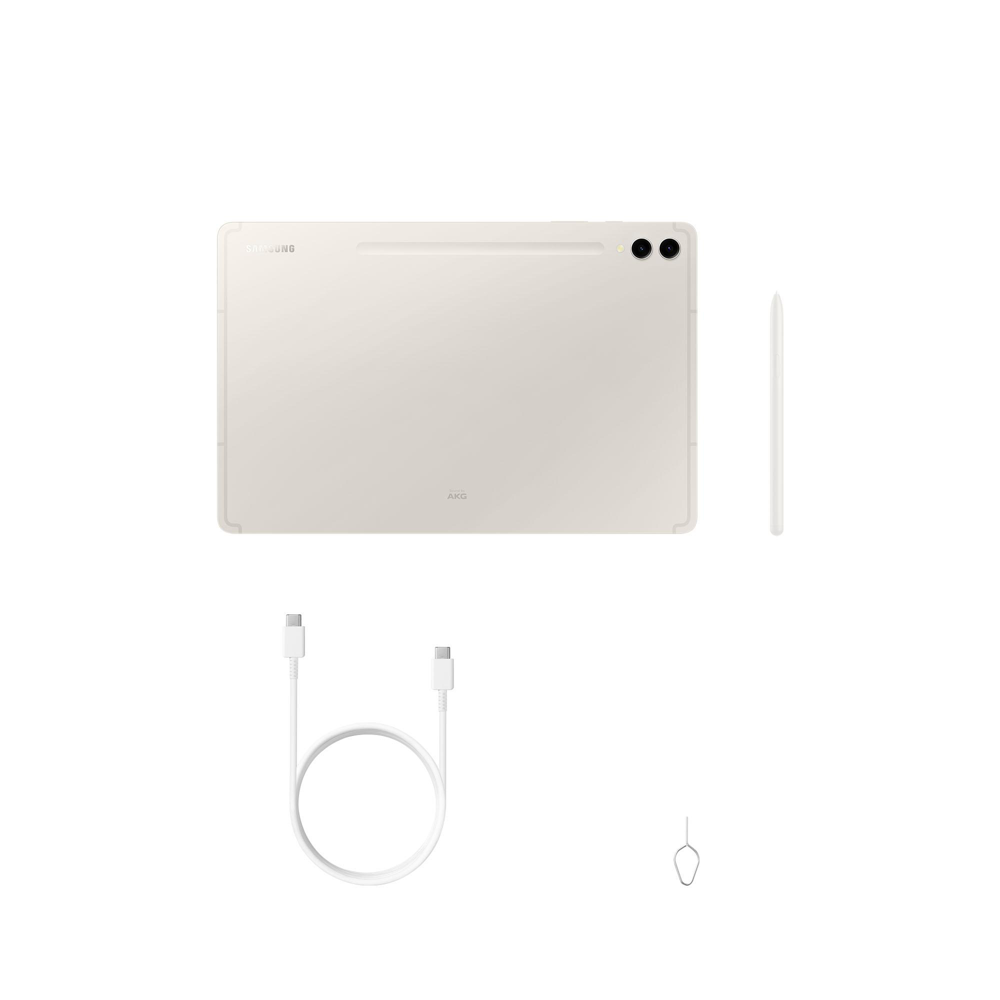 SAMSUNG Galaxy Tab S9+, Tablet, 256 GB, 12,4 Zoll, Beige