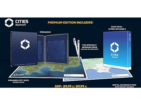Cities: Skylines II - Premium Edition - PlayStation 5 - Anglais