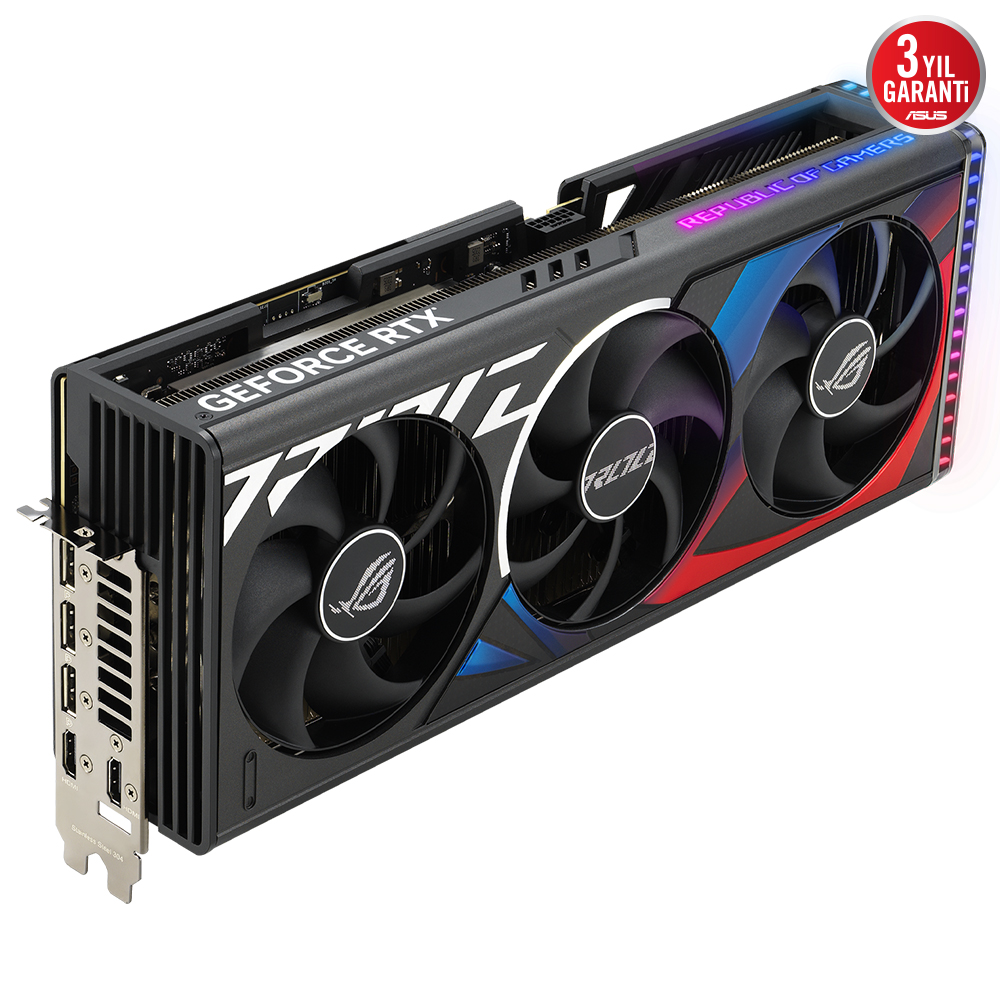 ASUS Rog Strix GeForce RTX 4080 16GB GDDR6X 256Bit Nvidia Ekran Kartı