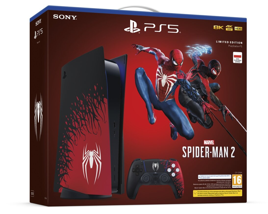 Edycja Limitowana C Chassis + Marvel’s Spider-Man 2 (Kod do pobrania)