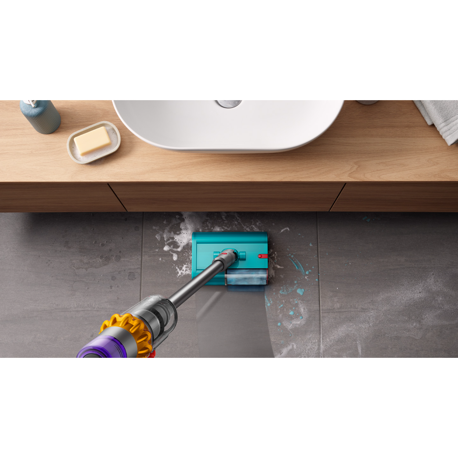 Gaming monitor showing a futuristic scene with a figure.