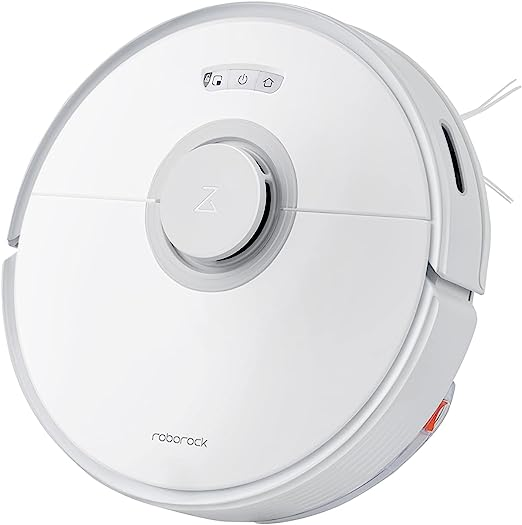 Robot aspirador - Roborock Q7 Max, 58 W, Autonomía 180 min, Control por voz, 4200 Pa, Blanco