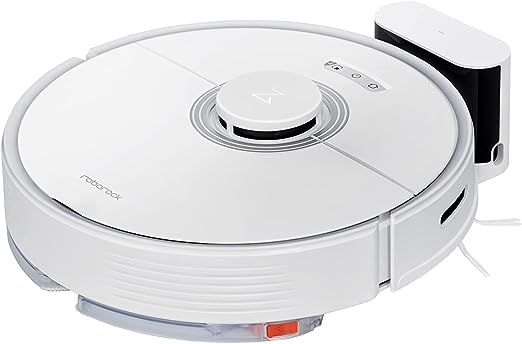 Robot aspirador - Roborock Q7 Max, 58 W, Autonomía 180 min, Control por voz, 4200 Pa, Blanco