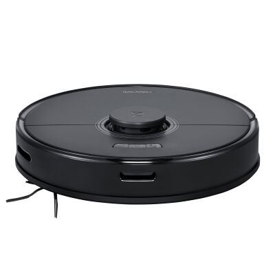 Robot aspirador - Roborock Q7 Max, 58 W, Autonomía 180 min, Control por voz, 4200 Pa, Negro
