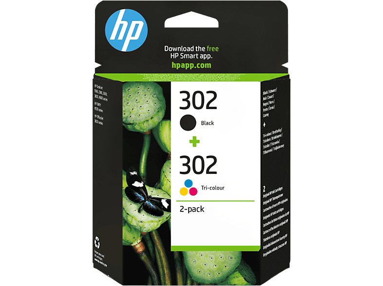 HP 302 Ink Combo XL Zwart/Driekleuren kopen? MediaMarkt