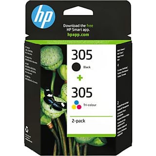 HP 305 Multicolor + 305 Zwart