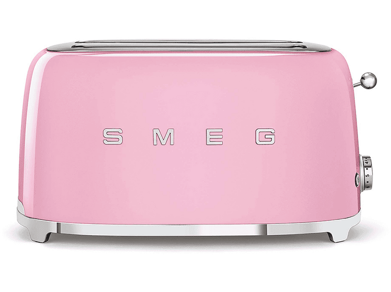 Tostapane SMEG TSF02PKEU, Potenza 1500 W, Numero di fessure per tostare 2, Livelli tostatura 6 , Sistema sollevamento, Funzione scongelamento, Raccoglitore briciole