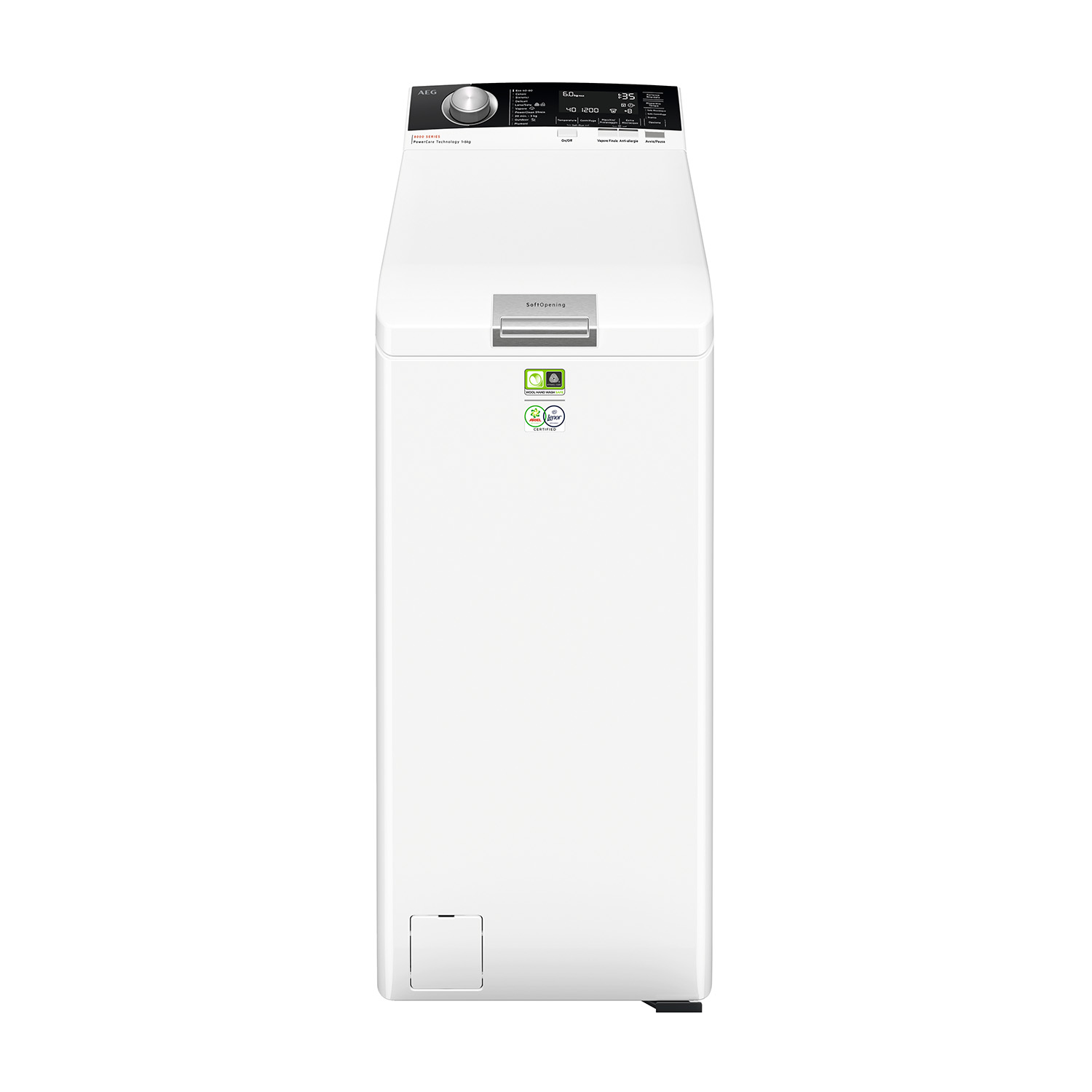 AEG Ltr8C63A Lavatrice Carica Alto, Caricamento frontale, 6 kg, 69 cm, Classe A