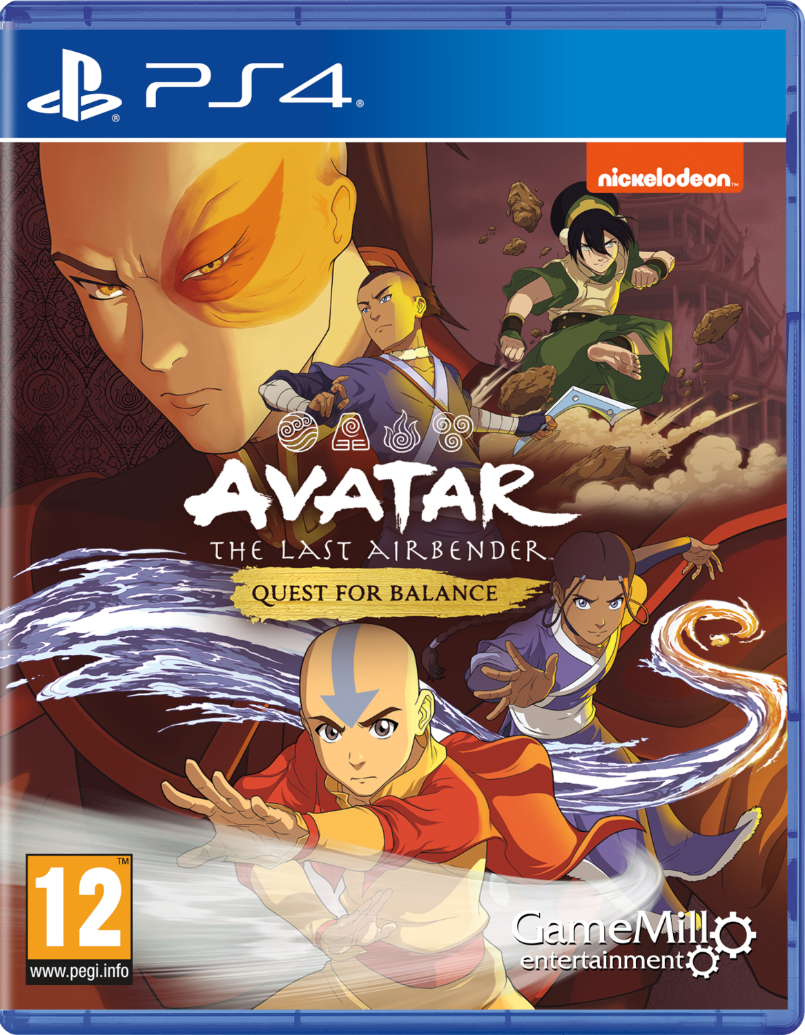 Avatar The Last Airbender: Quest For Balance FR/NL PS4