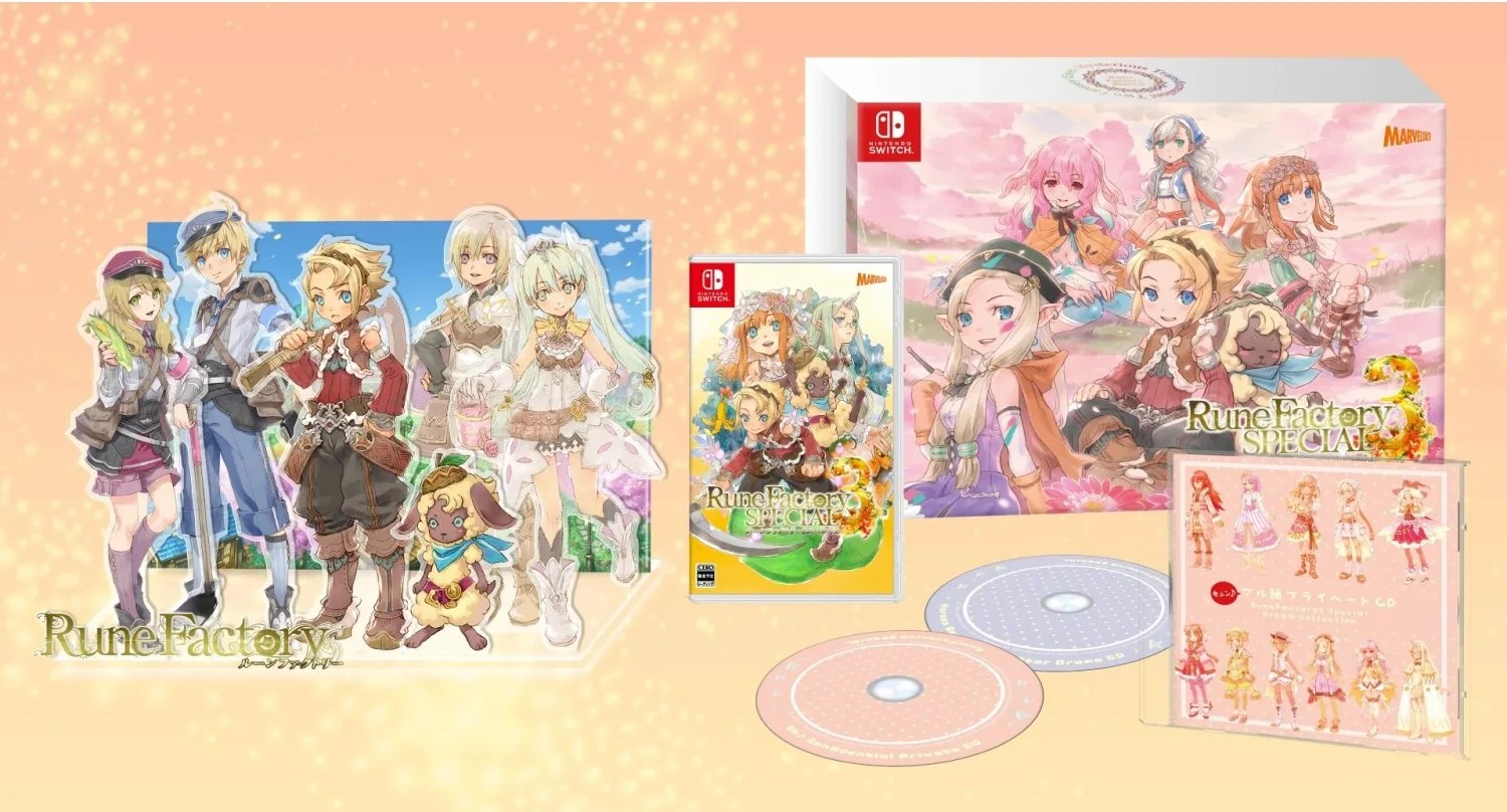 Rune Factory 3 Special Limited Edition FR/NL Switch