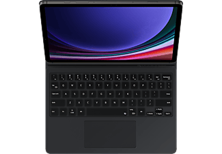 SAMSUNG Galaxy Tab S9 Mousepadli Klavyeli Kapaklı Tablet Kılıfı Siyah