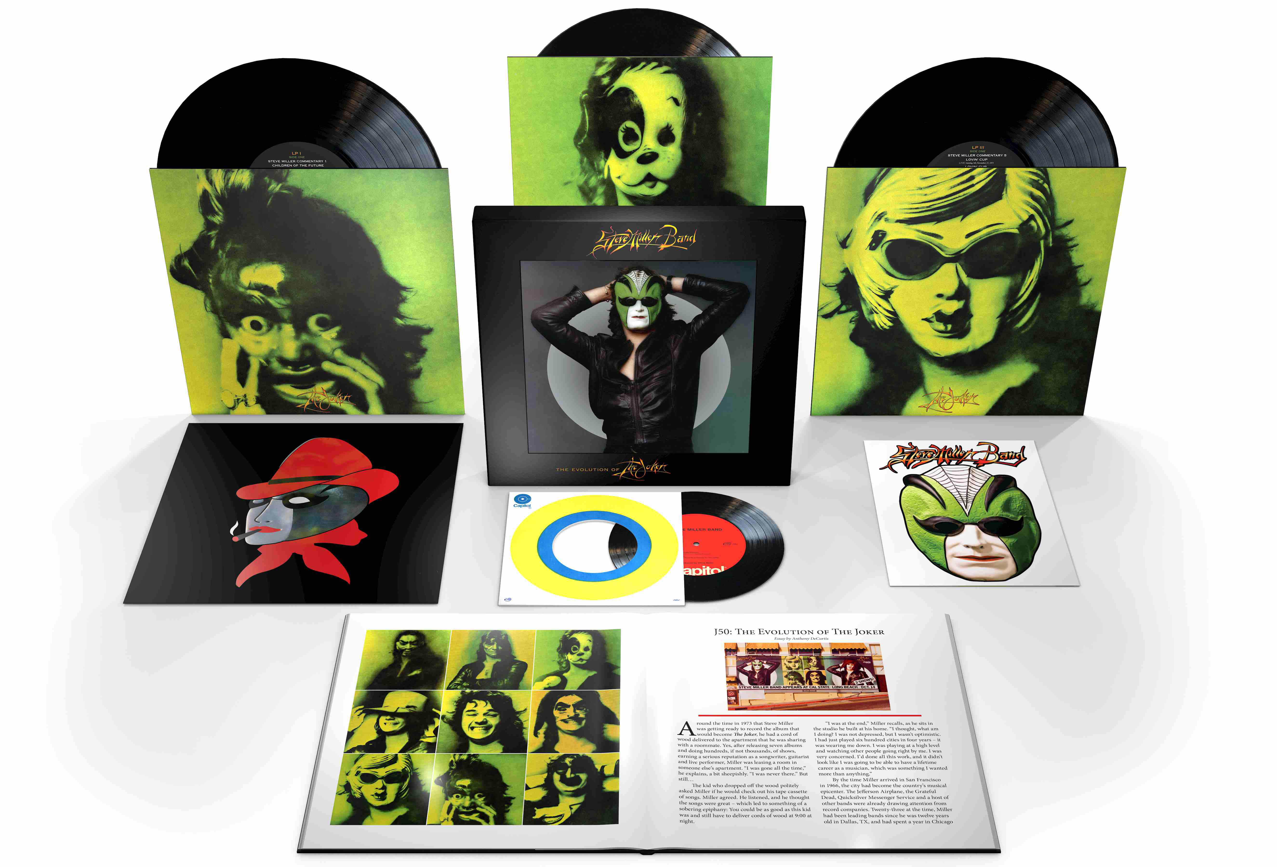 - - Miller J50: Evolution Steve Band Joker 3LP+V7) (Vinyl) (LTD.Super The the of