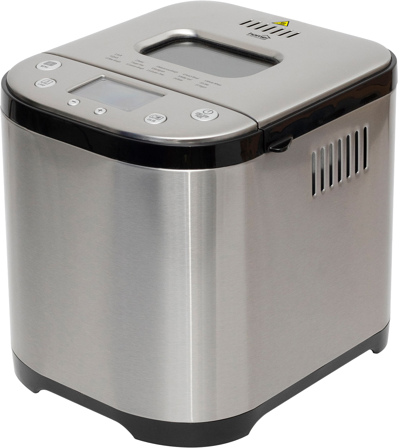 HOME HG KS 900 Kenyérsütő, 710W, króm, max. 900g