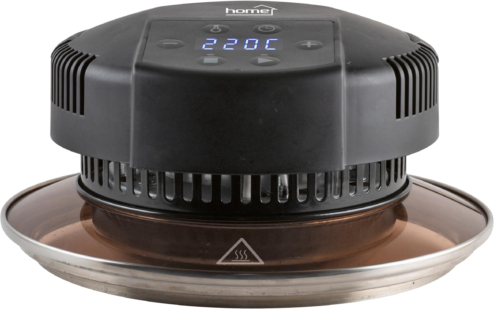 HOME HG LS 1000 Forrólevegős sütőfedél, "Crispy Lid