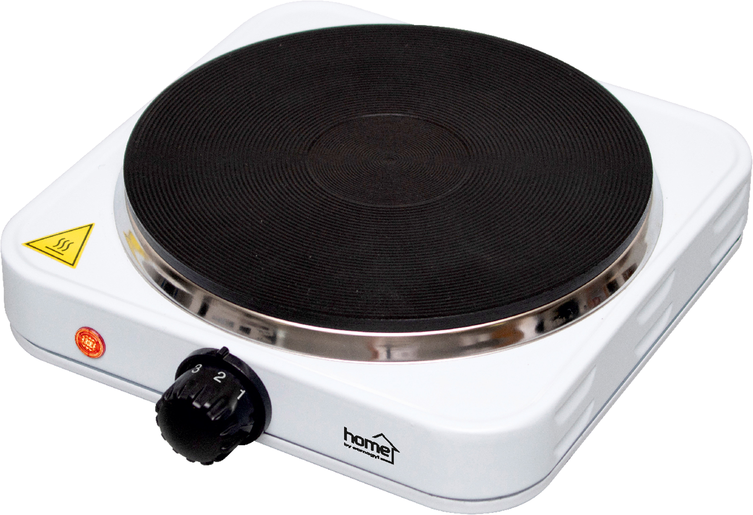 HOME HG R 01WH Rezsó, hordozható főzőlap, 1x1500 W, fehér