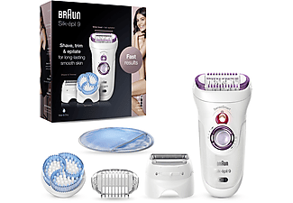 BRAUN Silk-Épil 9 9735 Sensosmart Kablosuz 6 Ek Parçalı 3'ü 1 Arada Epilasyon Cihazı_4