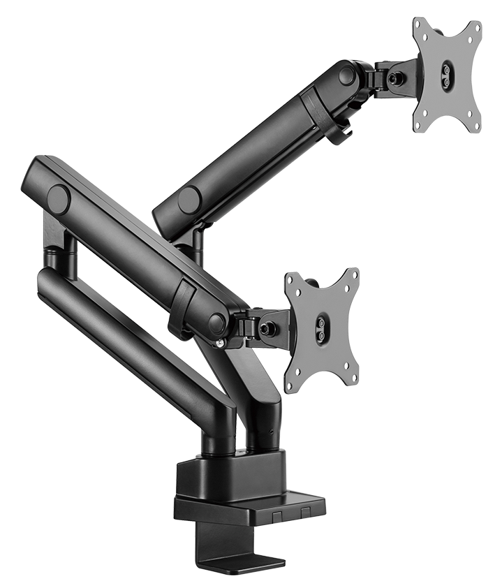 STELL SOS 2021 DUAL kétkaros asztali monitor tartó konzol 2 monitorhoz, max 32", VESA 75/100 (45016662)