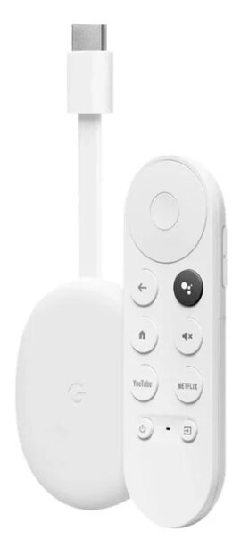 Odtwarzacz multimedialny GOOGLE Chromecast 4.0 Google TV 1080P z HDR