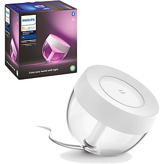Lámpara - Philips Iris Hue White and Color Ambiance, Sobremesa, LED, 570 lx, 6500K, Blanco y Color, Blanco