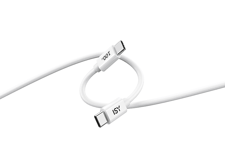 USB-C Auf USB-A Adapterkabel – 90° Winkelstecker, 1 Meter, Weiß, Für MacBook, Samsung Galaxy & Mehr