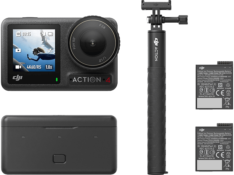 DJI Osmo Action 4 Adventure-Combo Action Cam