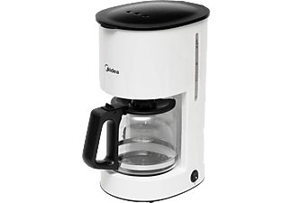 MIDEA MA-D1502AW Kávéfőző, 1000 W, fehér, 1,25 L, 10 csésze