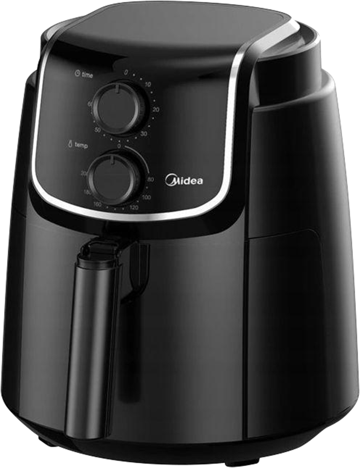 MIDEA MF-TN35D Air Fryer, 1500W, fekete, 3,5L
