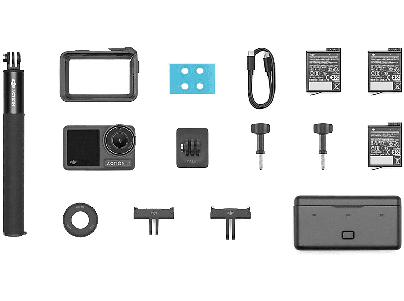 Kamera DJI Osmo Action 4 Adventure Combo 4k – zdjęcie 2