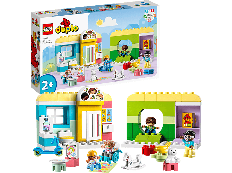 LEGO DUPLO 10992 Spielspaß in der Kita Bausatz, Mehrfarbig