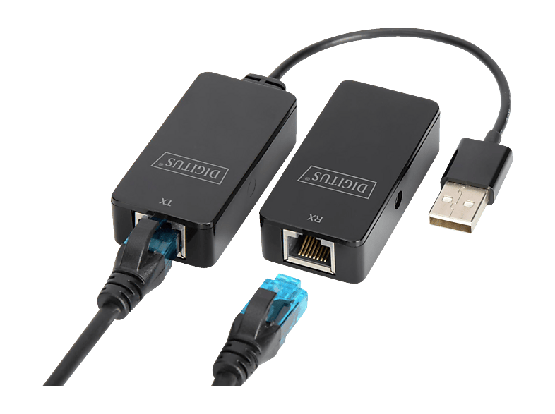 DIGITUS DA-70141 RJ-45 | USB Adapter, Schwarz | MediaMarkt