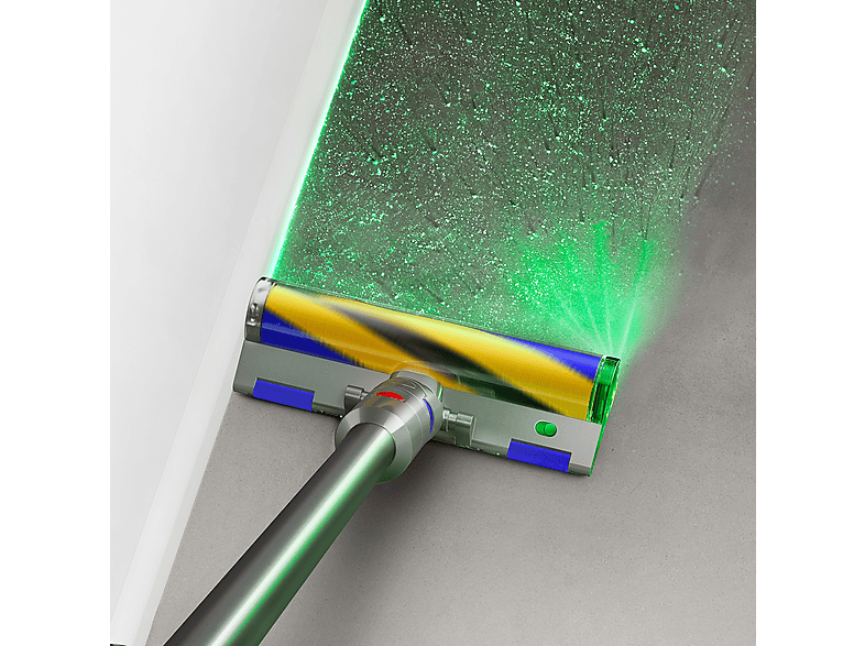 Dyson V12 Detect Slim Absolute Staubsauger (0,35 l, Akkulaufzeit: 60 min, Nickel Satin Gelb/Glanz Nickel) — Foto 3 von 5
