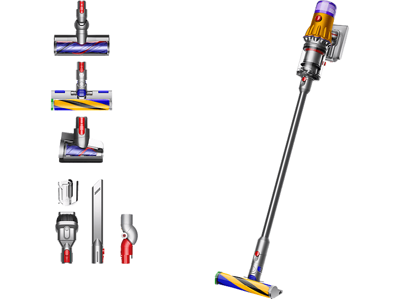 Dyson Akku Staubsauger (0,35 l, Akkulaufzeit: 60 min, Nickel Satin Gelb/Glanz Nickel)