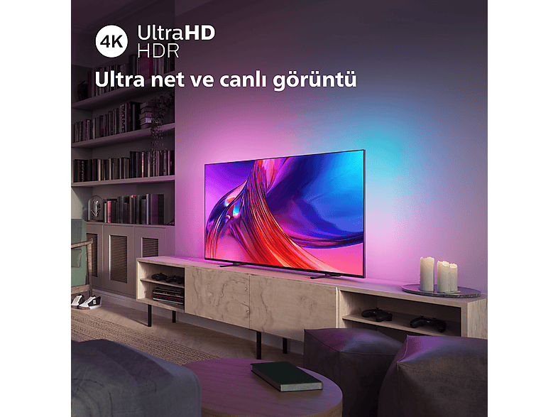 PHILIPS 55PUS8508/62 55 inç 139 Ekran Uydu Alıcılı Smart 4K UHD Ambilight LED TV_5