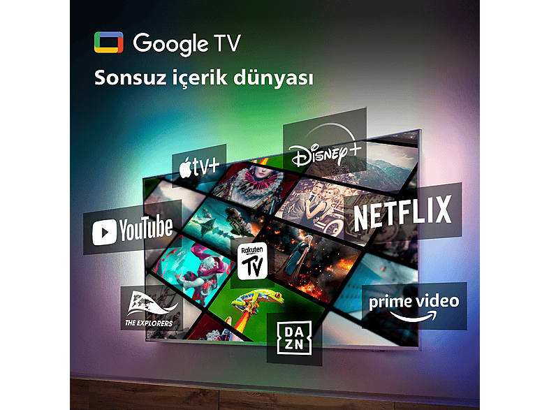 PHILIPS 55PUS8508/62 55 inç 139 Ekran Uydu Alıcılı Smart 4K UHD Ambilight LED TV_9