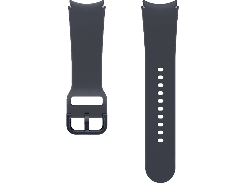 Correa - Samsung ET-SFR93SBEGEU, Para Galaxy Watch 6, S/M, 20 mm, deportiva, Grafito