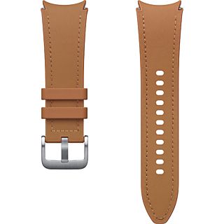 Correa - Samsung ET-SHR95SDEGEU, Para Galaxy Watch 6, S/M, 20 mm, Cuero vegano, Marrón