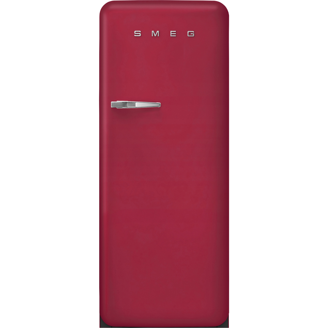 SMEG FAB28RDRB5 Kühlschrank mit Gefrierfach (D, 1530 mm hoch, Ruby Red, 270 l)