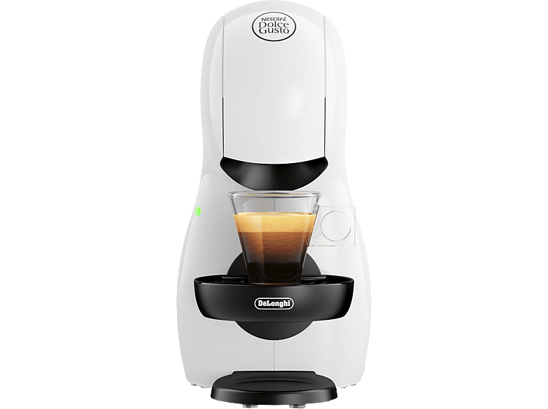 Cafetera cápsulas Nescafé Dolce Gusto DeLonghi infinissima blanca.