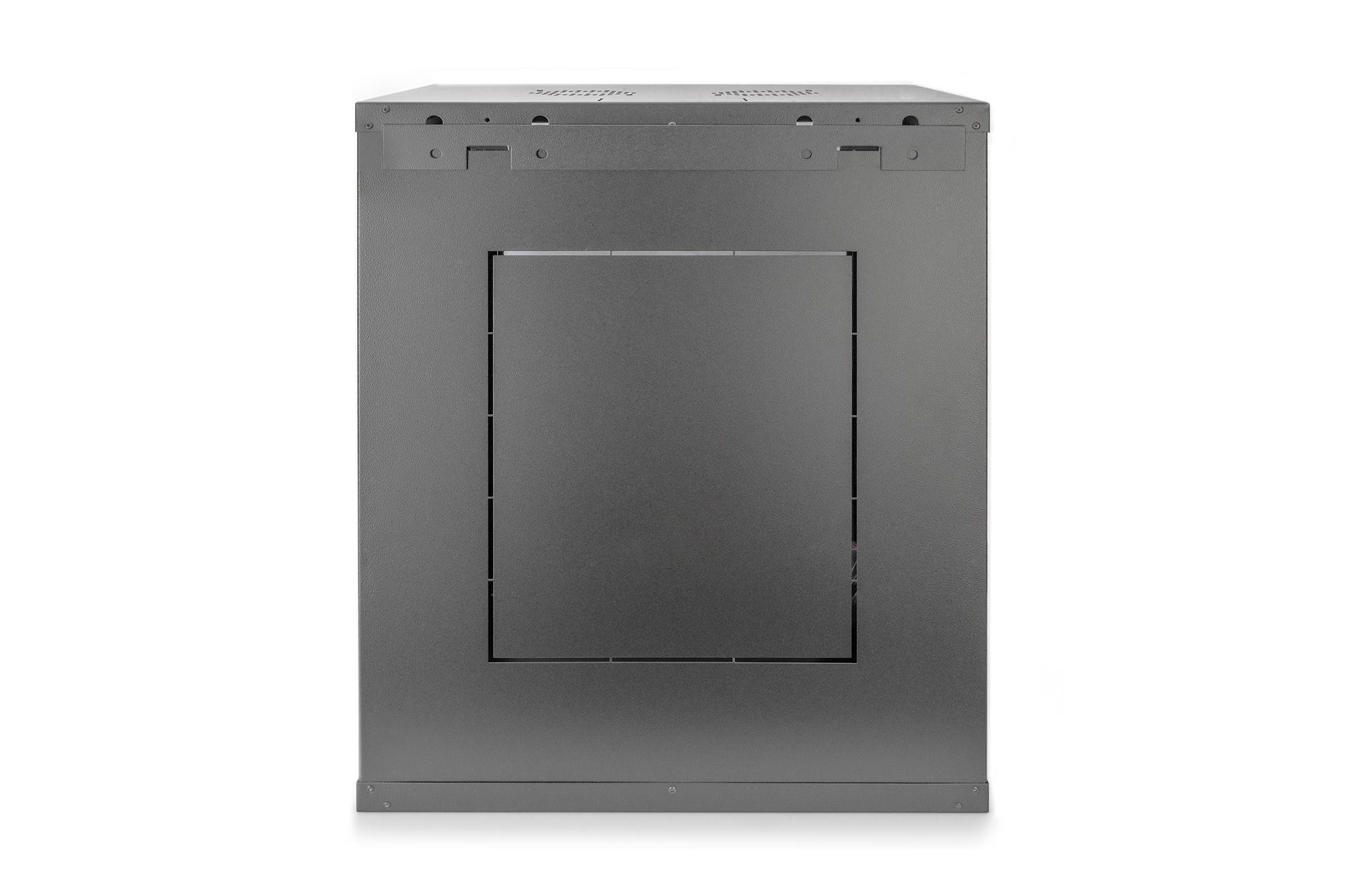 DIGITUS DN-19 16-U-EC-SW 16HE Wandgehäuse, Schwarz