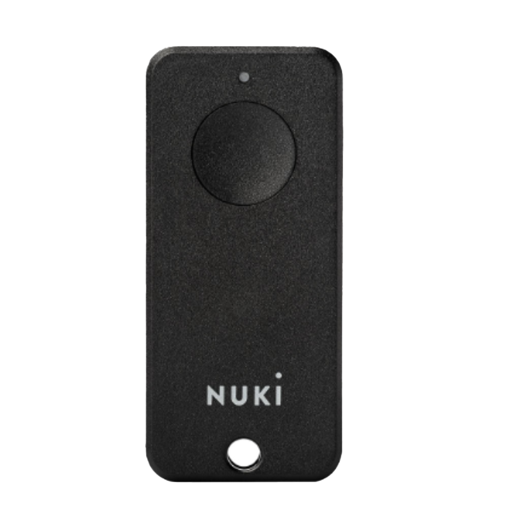 NUKI Fob Bluetooth ajtó nyitó távirányító Smart Lock zárhoz, fekete (Nuki-fob-bk)