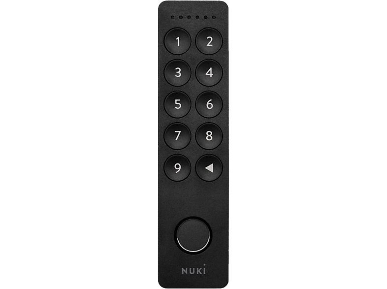 NUKI Keypad 2.0 számkódos billentyűzet ujjlenyomatolvasóval, fekete (Nuki-keypad2.0-bk)