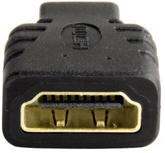 Adapter HAMA HDMI Gniazdo. - Micro HDMI Wtyk
