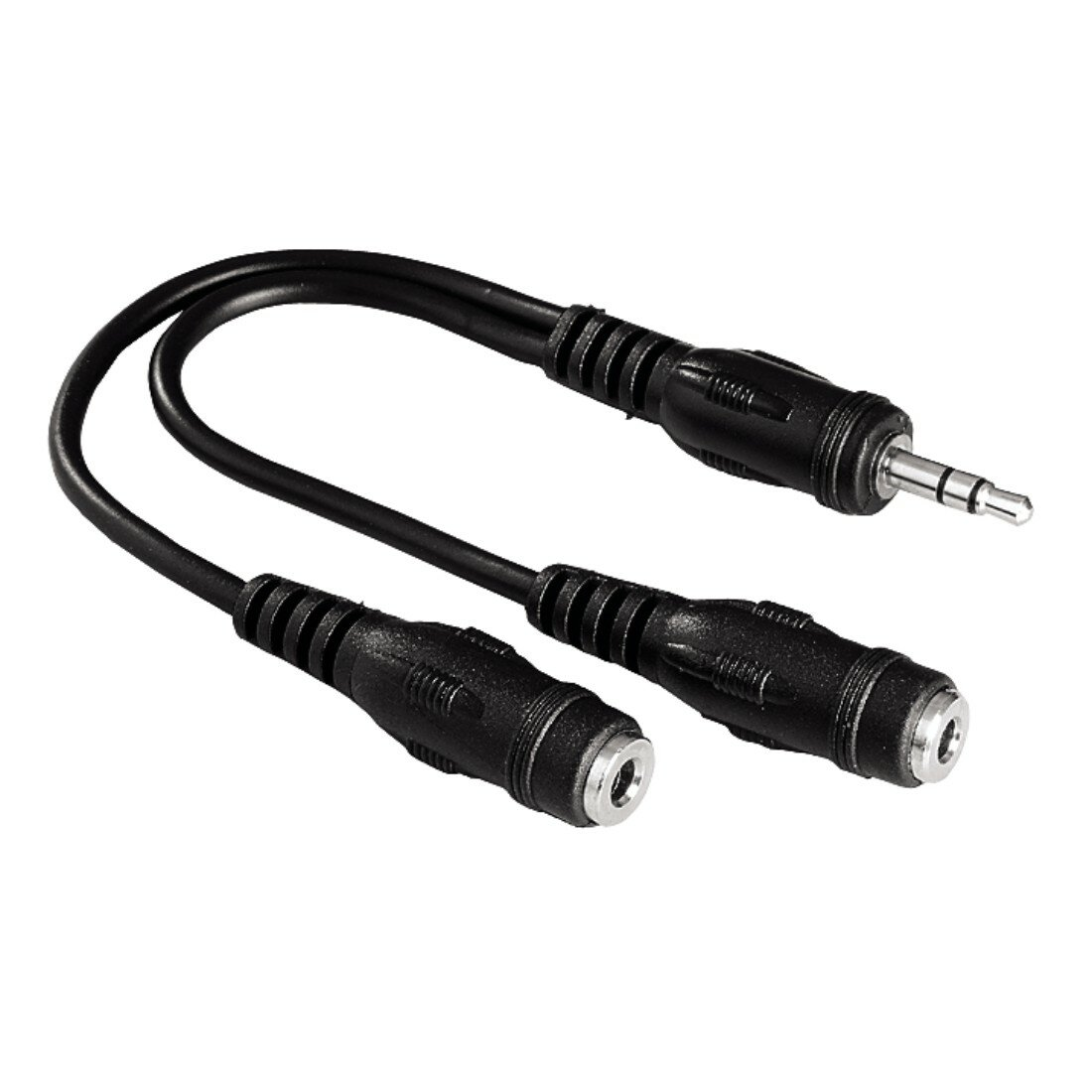 Adapter HAMA Jack 3.5 STEREO WT. - 2xJack 3.5 GN.