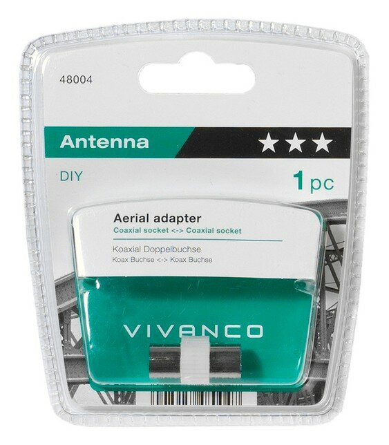 Łącznik kabla antenowego VIVANCO 48004