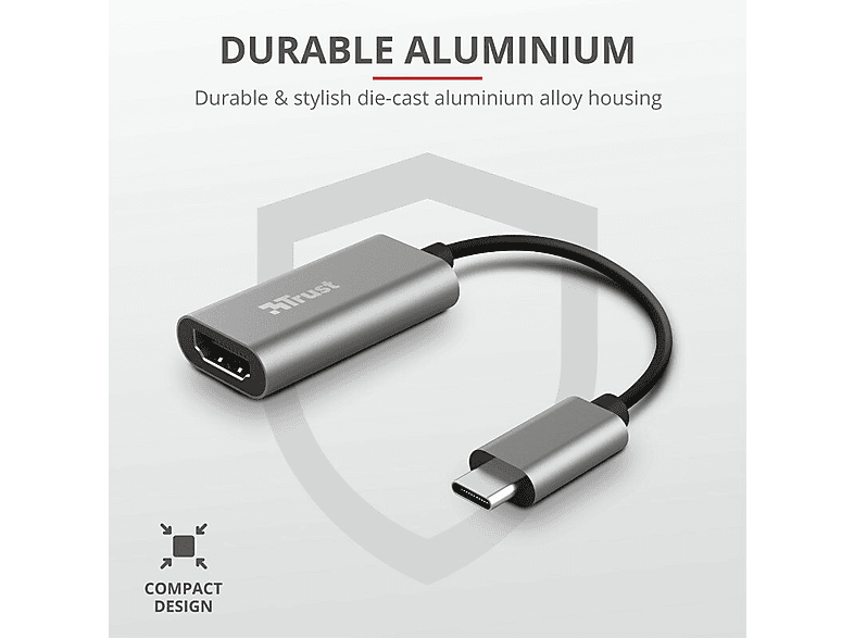 Trust Adapter USB C HDMI DALYX – zdjęcie 2