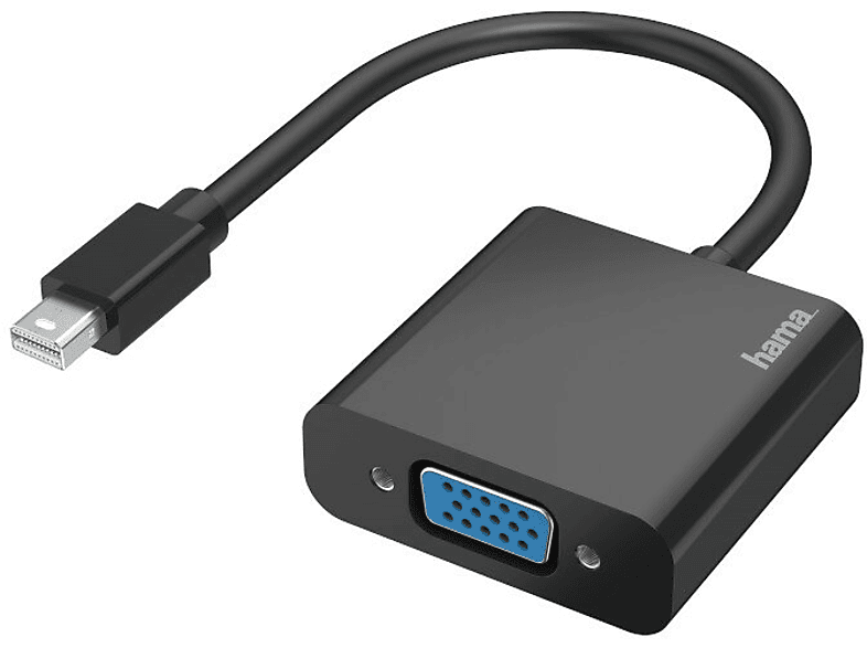 Фото - Інше для комп'ютера Hama Adapter  Mini DisplayPort - VGA Czarny 