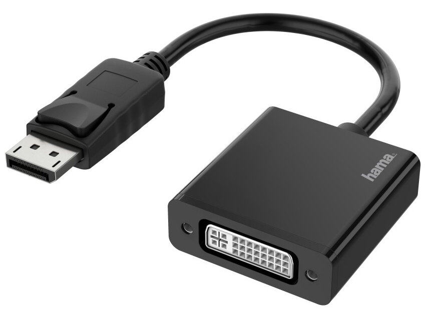 Adapter HAMA DisplayPort wtyk - DVI gniazdo 4K